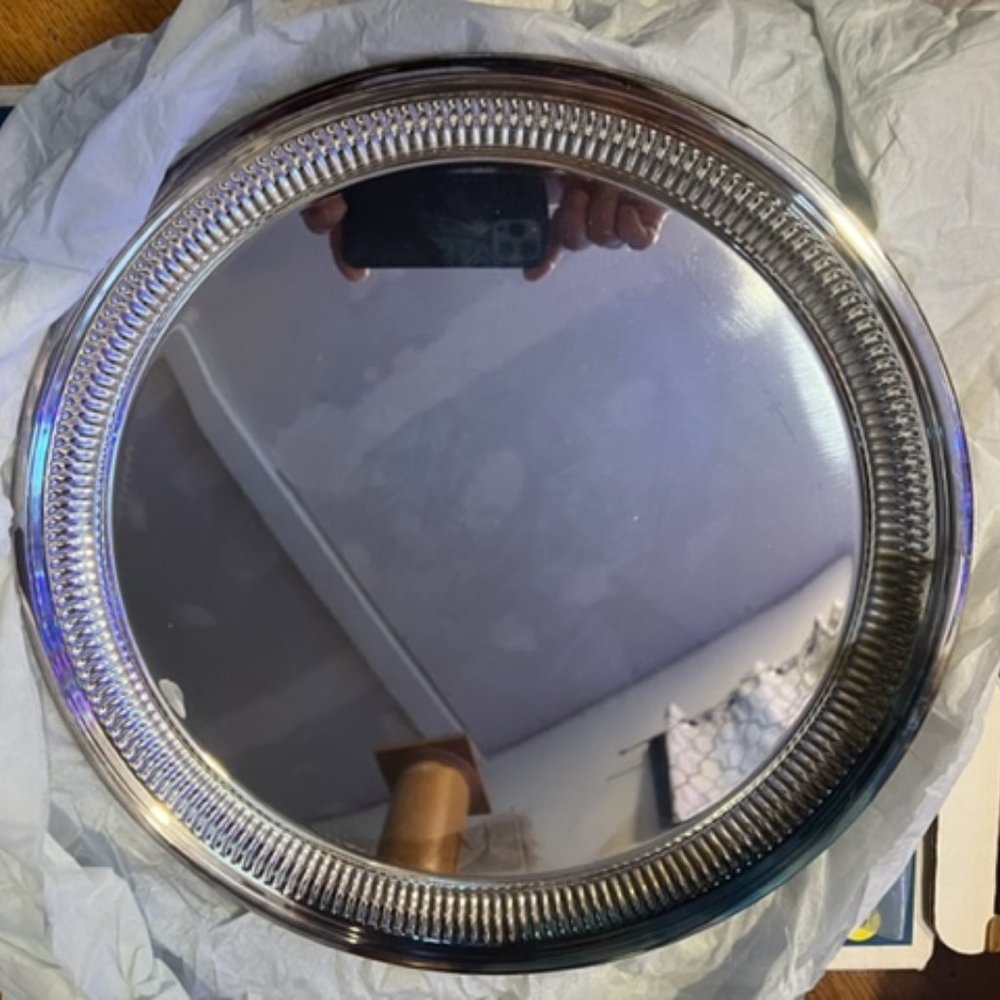 The Sheffield Silver Company /Reed & Barton 14" serving tray silver s-942